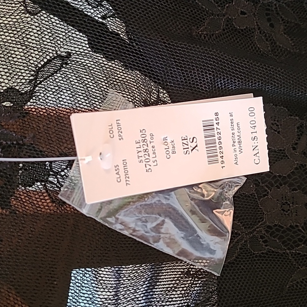 Gorgeous lace top with shell - Picture 4 of 4